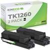 Kineco Toner TK-1260 compatibile con Kyocera ECOSYS PA4000wx, PA4000x, PA4000wx Plus, PA4000x Plus, PA4000x Plus, nero, 2 x 10.000 pagine, qualità premium come originale