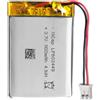 ViCep 1100mAh 603449 Batteria Lipo ricaricabile da 3,7V con connettore JST-PHR-02 a 2 pin Dispositivo wireless - Confermare le dimensioni e la polarità prima dell'acquisto