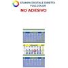Calendario trittico trimestrale personalizzato Trittico Lusso 33 x 79 cm personalizzate o neutre