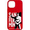 Fiesta Navarra Tees Custodia per iPhone 15 San Fermin Red Scarf Pamplona Bull Run Spain Festival