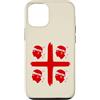SARDEGNA Custodia per iPhone 12/12 Pro 4 BANDIERA DELL'ISOLA MORI SARDEGNA