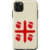 SARDEGNA Custodia per iPhone 11 Pro Max 4 BANDIERA DELL'ISOLA MORI SARDEGNA