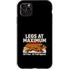Funny Dachshund Running Legs At Maximum Custodia per iPhone 11 Pro Max Gambe Al Massimo Tutti Quattro A Full Speed Bassotto