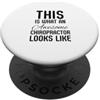 Fabrinity Chiropratico Chiropratico Spine Doctor Chiro Collaboratore PopSockets PopGrip Adesivo