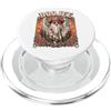 Haunted Rodeo Glam Studio Western Glam Cowgirl Fantasma Halloween Retro Spooky Rodeo PopSockets PopGrip per MagSafe