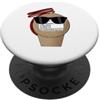 Pyro Silvester Feuerwerk Pyrotechniker G Occhiali da sole Pyro PopSockets PopGrip Adesivo