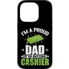 Cashier Dad Retail Worker Proud Father S Custodia per iPhone 14 Pro Orgoglioso papà di un fantastico lavoratore al dettaglio del cassiere