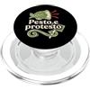Dim's Designs Pesto e Protesto - Ironia Ligure per Foodie PopSockets PopGrip per MagSafe