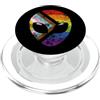 LGBTQ+ Flag Funny Alien Vintage Pride Mo LGBTQ+ Bandiera Divertente Alieno Vintage Pride Mese PopSockets PopGrip per MagSafe