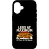 Funny Dachshund Running Legs At Maximum Custodia per iPhone 16 Gambe Al Massimo Tutti Quattro A Full Speed Bassotto
