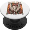 Haunted Rodeo Glam Studio Western Glam Cowgirl Fantasma Halloween Retro Spooky Rodeo PopSockets PopGrip Adesivo