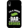 Cashier Dad Retail Worker Proud Father S Custodia per iPhone XR Orgoglioso papà di un fantastico lavoratore al dettaglio del cassiere
