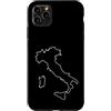 Italian Designs Love Italy Custodia per iPhone 11 Pro Max Mappa degli amanti dell'Italia, viaggi