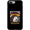 Reading Hedgehog Cozy Book Custodia per iPhone 7 Plus/8 Plus Piove piani di lettura all'aperto