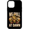 Frog Driller Crew Drilling Custodia per iPhone 12 mini Trapano alla perforatrice sotterranea della rana dell'alba