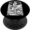 Grandio Design Sports Training And Fitne Giocatore Di Tennis Tavolo Divertente Patrono San Sebastian Sport PopSockets PopGrip Adesivo