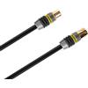 Monster Mv2A Quad 1.5m Cavo Antenna, Nero