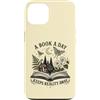 Book Lover Apparel HHWCo. Custodia per iPhone 13 Un libro al giorno tiene lontana la realtà Lettura degli amanti dei libri