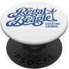 Three's Company Gear by Giant Step Regal Beagle Vintage Three's Company Distressed Logo PopSockets PopGrip Adesivo