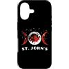 St John's Canada Flag Tees Custodia per iPhone 17 Bandiera del Canada di San Giovanni