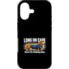 Dachshund Nurse Vet Tech Dog Lover Humor Custodia per iPhone 17 Long On Care Short On Nient'altro Infermiera Bassotto