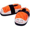 Coddies Pantofole sushi Shoe-shi | Pantofole divertenti unisex, regalo bavaglio, simpatico regalo anime kawaii | Uomini, donne e bambini taglie S, M, L, XL, Marrone, 3-5 Women/1-3 Men