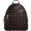 GUESS Vikky Backpack, Borsa Donna, Marrone, Unica