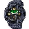 Gosasa Orologi da uomo multifunzione, militari S-Shock, orologio sportivo LED digitale, impermeabile, sveglia large Nero e grigio.