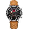 Citizen Orologio da uomo Star Wars Rebel Pilot Eco-Drive, colore argento e nero, cronografo