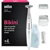 Braun Mini Rifinitore Bikini Di Precisione, +4 Accessori, FG1100, Bianco