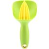Mumusuki Mini Lemon Squeezer Creativo Eco-Friendly Hand Manuale Spremiagrumi Pulisci facilmente Limone Agrumi Utensili da Coperchio Rotazione Premere Alesatore per Limone Lime Pompelmo(verde)