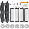 Kaiyaner 20 Pezzi Accessori Ricambi per Dreame L10s Ultra / L10 Ultra / L10 Prime/Gen 2/Xiaomi X20+/X10+,2 Spazzola Principale 6 Ricambio Mocio 4 Spazzole Laterali 6 Filtro Hepa Robot Ricambi