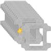 Lacvik 12 panni per pulizia Ecovacs Winbot W2S / W2S Omni Robot per la pulizia delle finestre Ecovacs Winbot panni lavabili in microfibra
