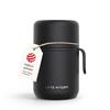 LARS NYSØM Barattolo Termico in Acciaio Inox 500ml - Contenitore Alimenti | Contenitore Pranzo Ermetico per Alimenti Caldi e Freddi - 12h Calda 24h Fredda - Bocca Larga per Zuppe Lavoro Viaggio