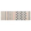 Kregis, tappeto vintage in cotone, con nappe, tessuto a mano, per interni, per soggiorno, bagno, camera da letto