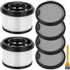 BeiLan Filtro di ricambio compatibile con aspirapolvere Xiaomi G10 Plus/G10/G9Plus/G9 e Dreame T10/T20/T30/R10/R20, 2 filtri HEPA, 4 set di filtri prefiltro accessori