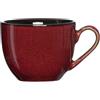 Ritzenhoff & Breker Gambia - Tazzina da caffè in gres porcellanato, 90 ml, colore: Rosso