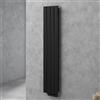 doporro Radiatore Verticale da Bagno 160x31 cm a Doppio Pannello da Parete | Acciaio al Carbonio, Pannello a Doppio Strato, Montaggio a Parete, Riscaldamento ad Acqua Calda, Funzione Portasciugamani