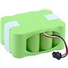 H.Koenig H. Koenig BTR22B batteria per aspirapolvere robot SWR22 ed SWR28 (dal 2014), verde