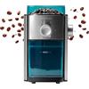 Cecotec Macinacaffè Elettrico SteelMill 2000 Adjust Max. 150W, Macine Piane, 17 Livelli di Macinatura, Capacita 250g, Acciaio Inox, Deposito Estraibile, Aroma Intenso e Fresco