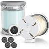 Kssvzz 2 Contenitori per Gelato per Ninja NC700/NC701, Ninja Creamy con Coperchi | Contenitore da 480 ml per gelatiera Ninja creamy, Ninja creami swirl, lavabile in lavastoviglie e senza BPA.