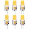UGEFKMQ 6PCS Lampade LED G4 7W Ac/dc 12v Lampadina LED G4 2 Pin per cappa cucina,lampadario,camper e barca 7W/bianco naturale