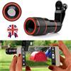 Be-Creative Universal Mobile Phone Camera Zoom Lens Kit Clip On