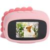 Naroote Fotocamera Subacquea, Piccola Fotocamera Compatta 12MP Grandangolo da 110 Gradi Zoom Digitale 4X Grado di Protezione IP67 per il Nuoto (PINK)