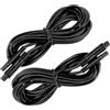 HAPINARY Cavo di Prolunga Prolunga Accendisigari Auto 12v 2 Pezzi per Compatto in Plastica e Rame, Nero Telecamera di Retromarcia Auto