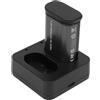 Annadue Caricatore Doppio e Batteria da 2600 MAh per Fotocamera 43 SL2 SL2 S SL3 SL3 S