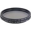 Oikabio ND2-400 Neutral Density Fader Filtro ND Variabile Filtro Regolabile da 49 Mm per per per Obiettivo della Fotocamera