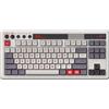 8BitDo Retro 87, tastiera meccanica, connettività RF/Bluetooth/USB, interruttori Kailh Box, layout QWERTY inglese, edizione N, progettata per i giocatori, tastiera wireless