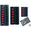PANNELLO ELETTRICO A LED - WATERPROOF IP65 - Nr. interruttori 8 - Funzione 8 x O
