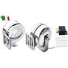 TROMBA ELETTROMAGNETICA - Volt 12 - Modello doppia - Frequenza Hz bassa 410 + al